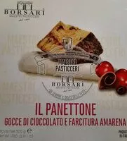 Mängden socker i Panettone Witherspoon cherry création, d'art chocolate chios