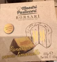 Mängden socker i Pannetone crema limoncello