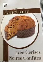 Mängden socker i Panettone avec cerises noires confites