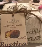 Mängden socker i Borsari Pandoro Classico Incartato Rustico