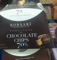 Mängden socker i Panettone with chocolate chips