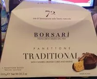 Mängden socker i Borsari Panettone Classico Basso KG. 1