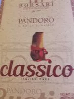 Mängden socker i Borsari Pandoro Classico GR. 750