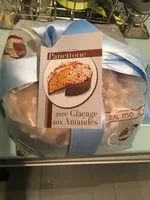 Mängden socker i Panettone avec Glaçage aux Amandes