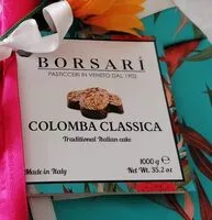 Mängden socker i Colomba