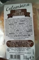 Mängden socker i Colombina crema cioccolato