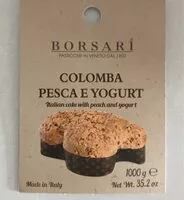 Mängden socker i Colomba pesca yogurt