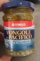 Mängden socker i Vongole del pacifico