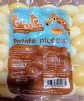 Mängden socker i La giraffa patate piccole