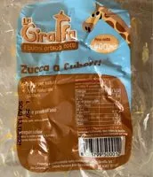 Mängden socker i zucca a cubetti