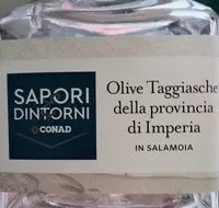Mängden socker i Olive taggiasche in salamoia