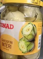 Mängden socker i Carciofini interi