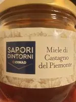 Mängden socker i Miele di Castagno del Piemonte