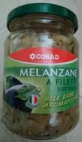 Mängden socker i Melanzane a filetti sottolio