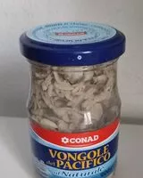 Mängden socker i Vongole del Pacifico