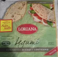 Mängden socker i La piadina legumi