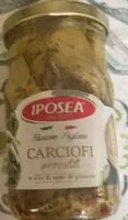 Mängden socker i Carciofi arrostiti