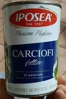 Mängden socker i Carciofi a fettine al naturale