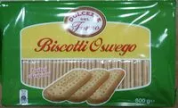 Mängden socker i Biscotti Oswego