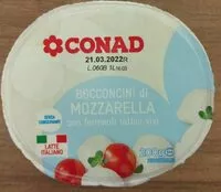 Mängden socker i Bocconcini di Mozzarella