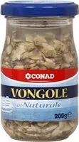 Mängden socker i Vongole 200G