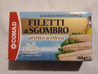Mängden socker i Filetti Di Sgombro 125G