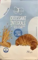 Mängden socker i Croissant integrale ai 5 cereali