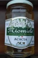 Mängden socker i Miomiele acacia