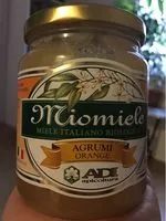 Mängden socker i Miele A. d. i. Miomiele Bio Cremoso Agrumi Vaso
