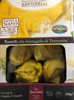 Mängden socker i Tortelli alla fromgella di Tremosine