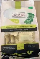 Mängden socker i Ravioli Ricotta e Spinaci