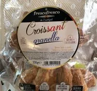 Mängden socker i Croissant granella