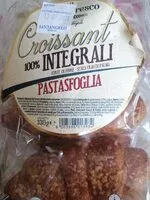 Mängden socker i Croissant 100% integrali
