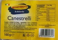 Mängden socker i Canestrelli