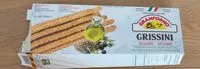 Mängden socker i Grissini, sesame