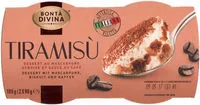 Mängden socker i Tiramisù