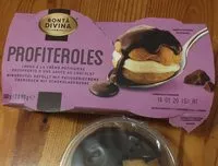 Mängden socker i Profiteroles