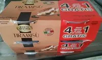 Mängden socker i Tiramisu