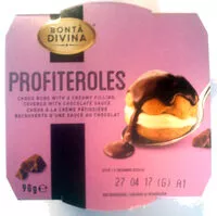 Mängden socker i profiteroles