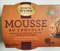 Mängden socker i Mousse al cioccolato