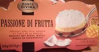 Mängden socker i Passione di frutta
