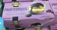 Mängden socker i Profiteroles
