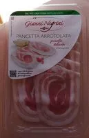 Mängden socker i Pancetta Arrotolata Affettata