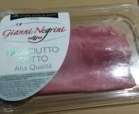 Mängden socker i Prociutto cotto