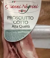Mängden socker i Prosciutto cotto
