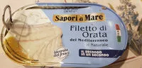 Mängden socker i Filetto di orata del mediterraneo al naturale