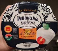 Mängden socker i Mozzarella di bufala campana D.O.P.