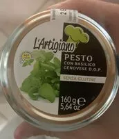 Mängden socker i PESTO CON BASILICO GENOVESE D.O.P.