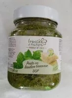 Mängden socker i Pesto con basilic genovese