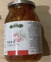 Mängden socker i Sugo al basilico
